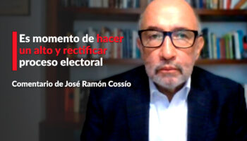 Es momento de hacer un alto y rectificar proceso electoral adelantado: Cossío