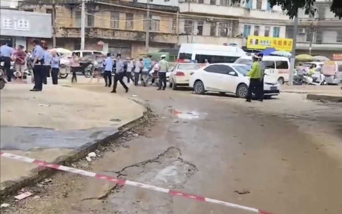 At least six killed and one injured in attack on a kindergarten in China