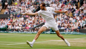 Wimbledon 2023: Medvedev remonta a Eubanks y está en semis