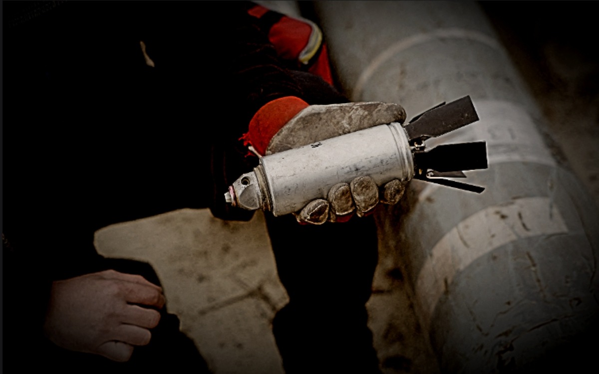 Ukraine estimates that more than 25 percent of its territory is mined by Russia.