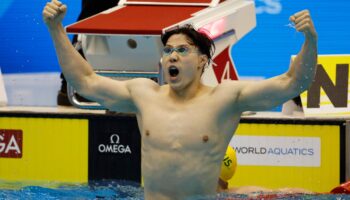 Fukuoka 2023: Haiyang Qin rompe el récord mundial de los 200 metros braza