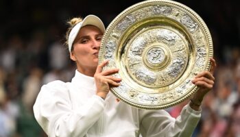 Wimbledon 2023: Vondrousova da la sorpresa y conquista su primer Grand Slam