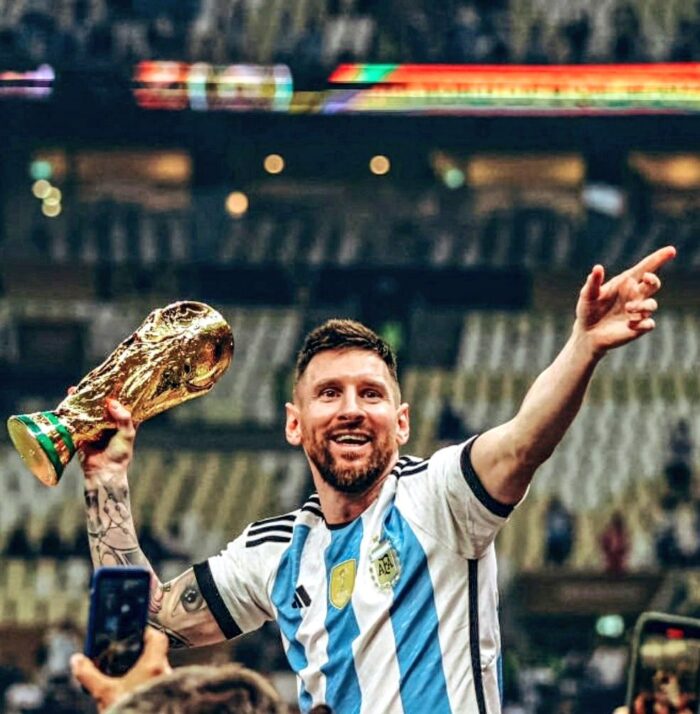 La camiseta de Messi de la final de Qatar ya está en el Museo de la FIFA