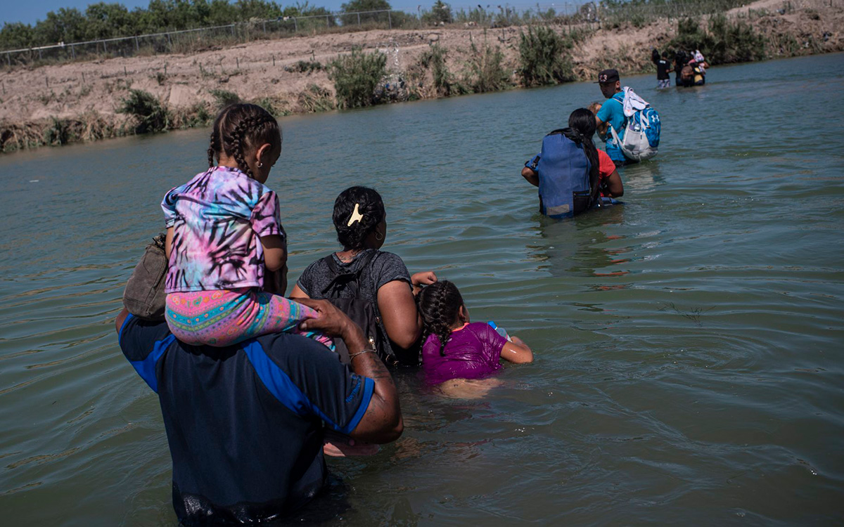 The baby was found lifeless in the Rio Grande, Texas.