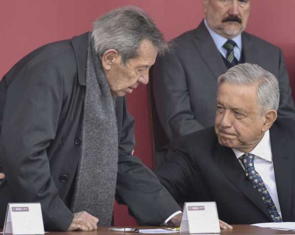 Muñoz Ledo y AMLO en 2019. Foto: Cuartoscuro. Muñoz Ledo y AMLO en 2019. Foto: Cuartoscuro.
