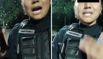 Captan a policía que se encontraba presuntamente ebria mientras detenía a mujer en Chapultepec | Video