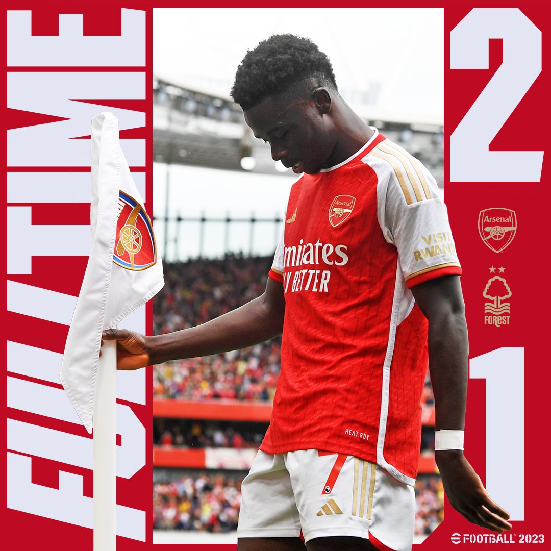 Premier League Arsenal Vence Al Nottingham Forest Con Un Golazo De Saka Video Aristegui 1455