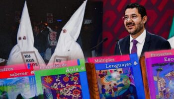 Batres compara opositores de libros de texto de la SEP con el Ku Klux Klan