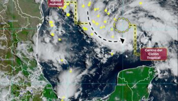 México emite alerta por potencial ciclónico frente a Tamaulipas