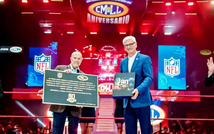 NFL felicita al Consejo Mundial de Lucha Libre por ser referente de la cultura mexicana NFL felicita al Consejo Mundial de Lucha Libre por ser referente de la cultura mexicana