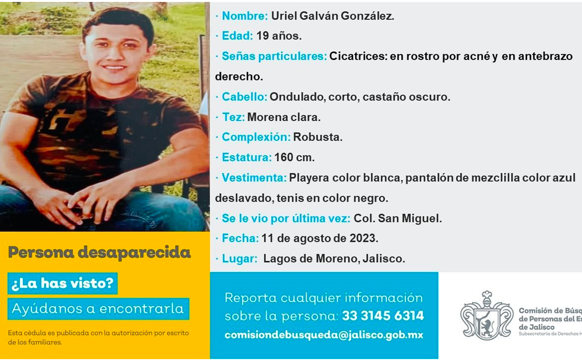 Los Has Visto Así Se Veían Los 5 Jóvenes Desaparecidos En Lagos De Los Has Visto Así Se Veían Los 5 Jóvenes Desaparecidos En Lagos De