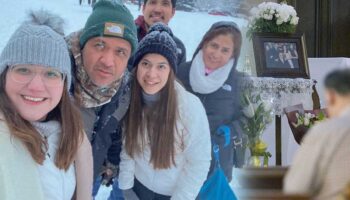 Dan el último adiós a la familia mexicana que murió en el Everest