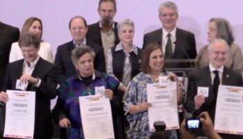 Creel, De la Madrid, Gálvez y Paredes reúnen firmas en proceso opositor