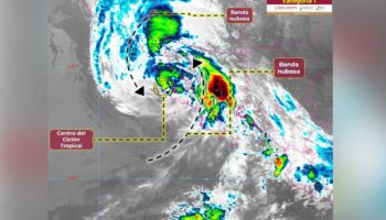 Huracán 'Hilary' se sigue debilitando frente a la costa de Baja California