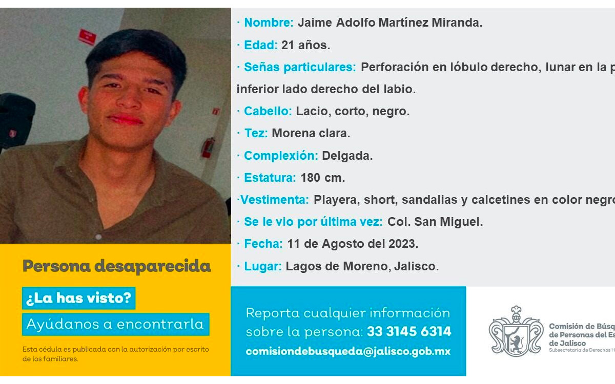 Los Has Visto Así Se Veían Los 5 Jóvenes Desaparecidos En Lagos De Los Has Visto Así Se Veían Los 5 Jóvenes Desaparecidos En Lagos De