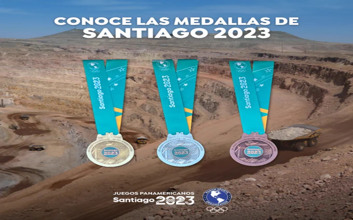 JP Santiago 2023 Así serán las medallas de la justa continental