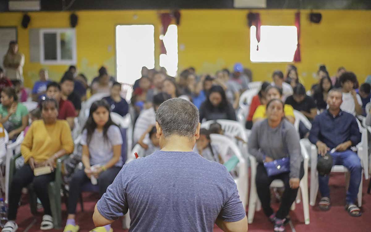 Tijuana: Migrantes inician ayuno indefinido para que EU les conceda asilo Tijuana: Migrantes inician ayuno indefinido para que EU les conceda asilo