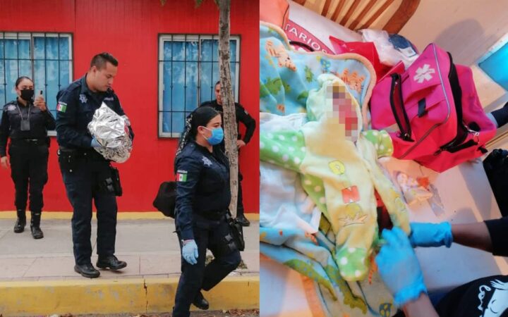 Abandonan a una bebé en una bolsa de mandado cerca de nopalera en Hidalgo Abandonan a una bebé en una bolsa de mandado cerca de nopalera en Hidalgo