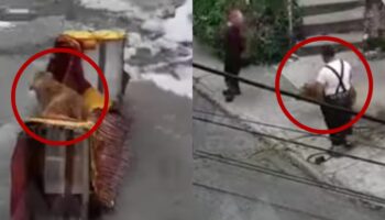 Video | Así rescataron a perrito en canal de aguas negras en Naucalpan