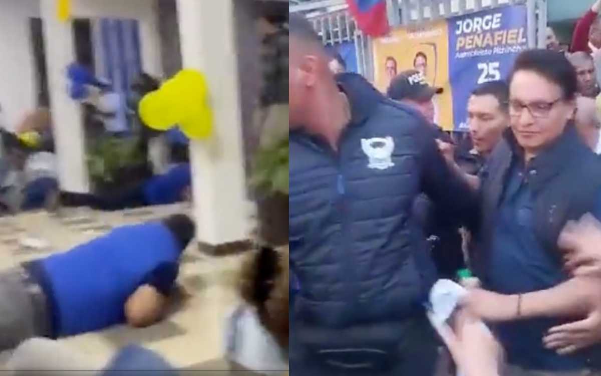 They kill the presidential candidate of Ecuador