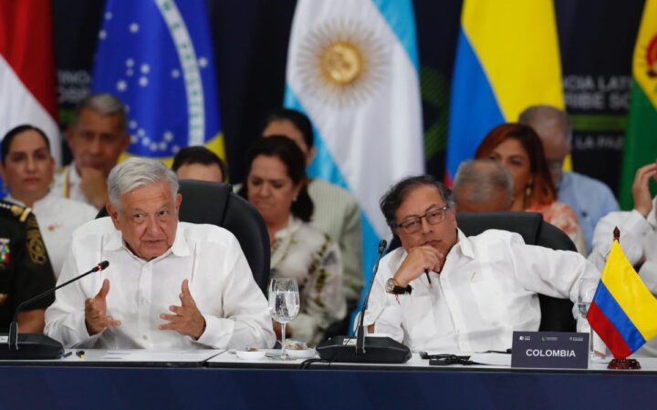 'Obligación moral' en combate a fentanilo: AMLO en Colombia 'Obligación moral' en combate a fentanilo: AMLO en Colombia