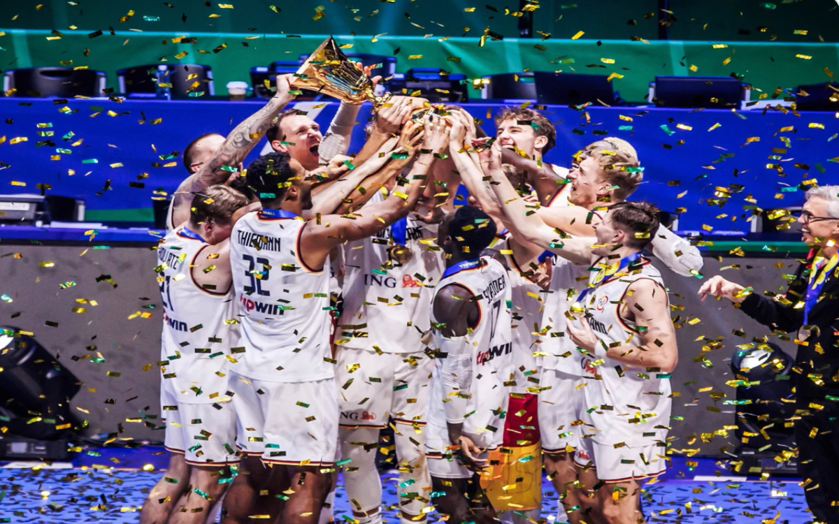 Germany is crowned basketball world champion |  Video