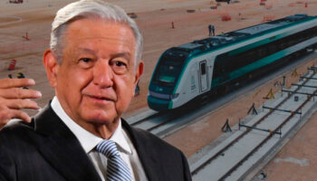 AMLO aborda primer viaje del Tren Maya