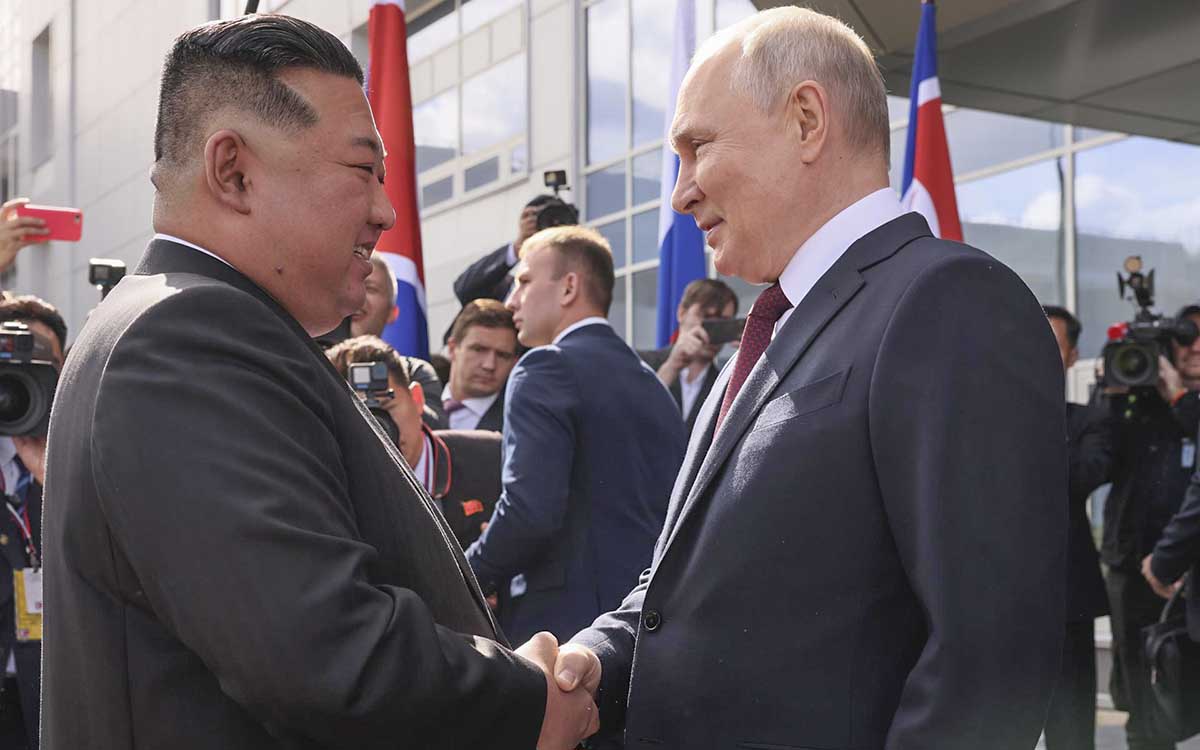 The lunch that Putin offered to Kim Jong-un: duck salad, sturgeon with mushrooms and other delicacies