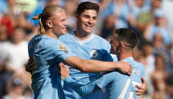 Premier League: Erling Haaland y Julián Álvarez arrasan con el Fulham | Video