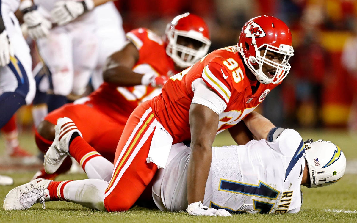 Chris Jones con los Jefes de Kansas City