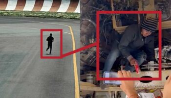 Video: Burla seguridad del AICM y se mete a un avión Volaris