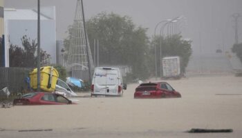 Las fuertes lluvias dejan dos muertos, tres desaparecidos y numerosos incidentes en España