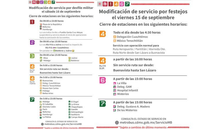 Marcha 8M 2023: ¿Qué estaciones del Metro CDMX y Metrobús están