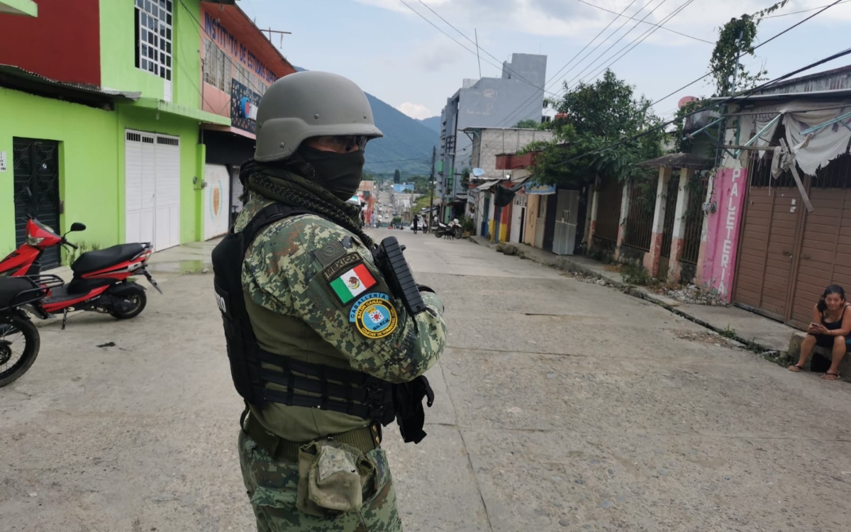 ‘Por el momento se mantiene un espacio de tranquilidad’, dicen militares al entrar a Frontera Comalapa