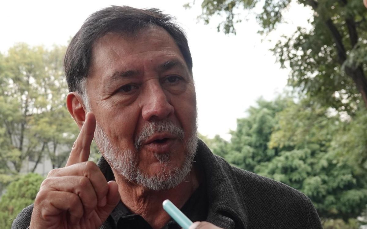 Fernández Noroña: AMLO 'me regatea el tercer lugar' Fernández Noroña: AMLO 'me regatea el tercer lugar'