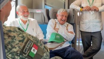 'Control, control, habla AMLO': presidente difunde video de sus recorridos en el Tren Maya