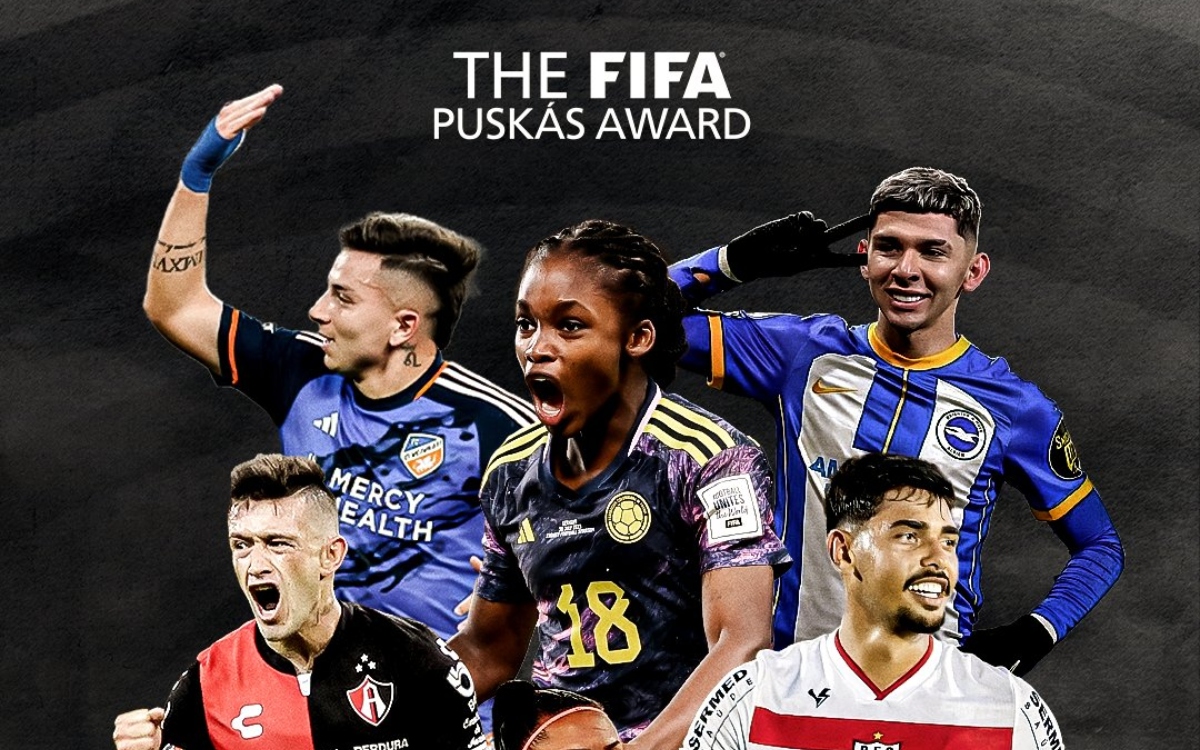 Estos son los golazos nominados al Premio Puskás Video Aristegui Noticias