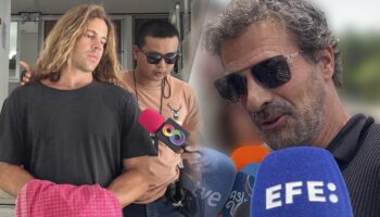 El actor español Rodolfo Sancho visita por primera vez a su hijo Daniel en prisión