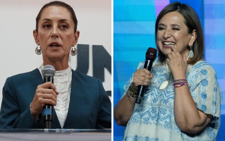 Gálvez promete 'mano dura' contra crimen; Sheinbaum revira: 'unos declaran guerras, nosotros construimos paz' Gálvez promete 'mano dura' contra crimen; Sheinbaum revira: 'unos declaran guerras, nosotros construimos paz'