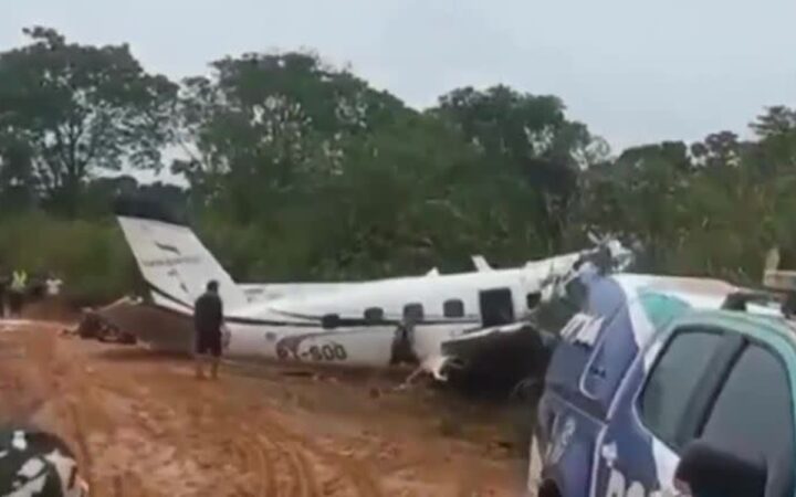 Video | Tragedia en Brasil: Se desploma avioneta en Amazonas y deja 14 muertos