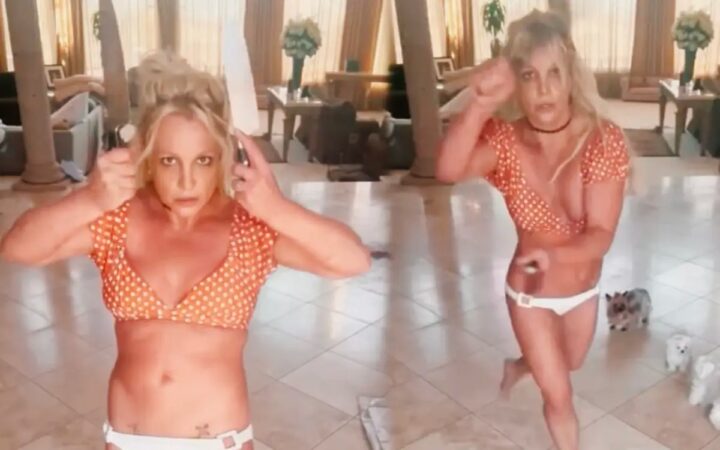Video | Policía visita a Britney Spears tras su polémico baile con cuchillos Video | Policía visita a Britney Spears tras su polémico baile con cuchillos