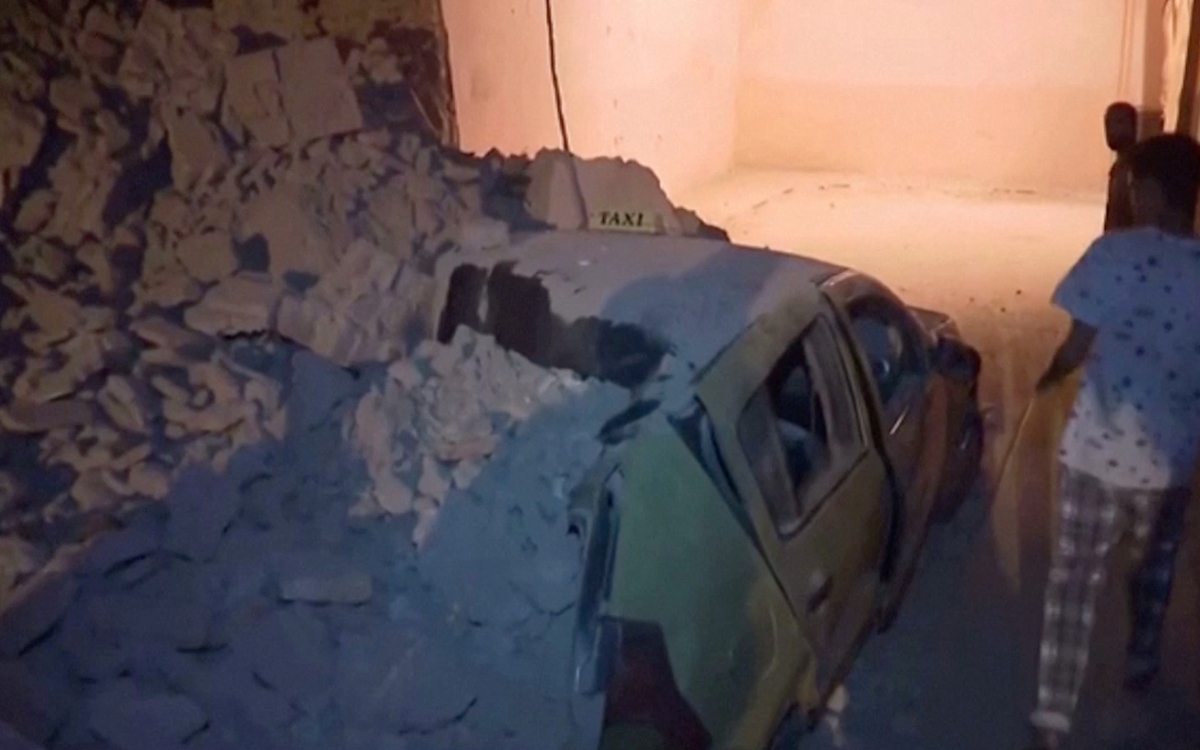 Video |  At least 296 people were killed and 153 injured as a result of the earthquake that struck Morocco.