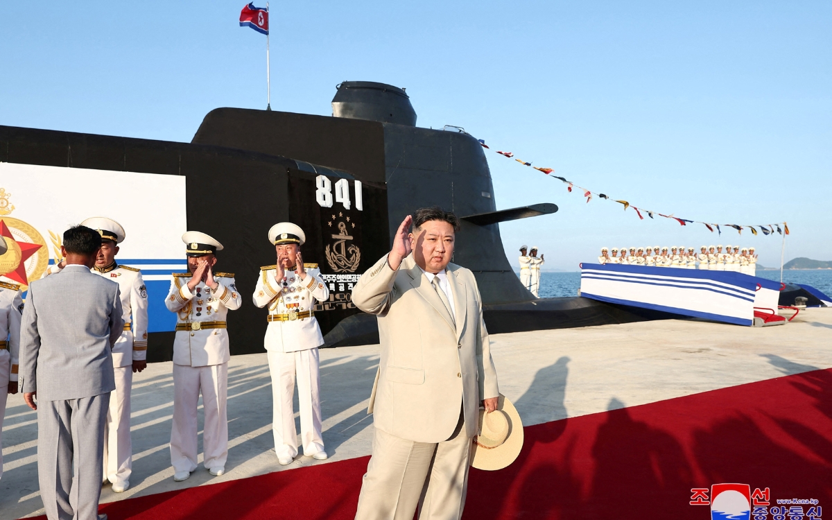 Videos and photos |  “Hero Kim Kung Ok”, North Korea’s new tactical nuclear attack submarine