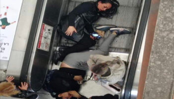 Nueve heridos en Metro Polanco por falla en escaleras eléctricas