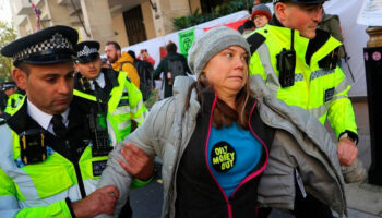 Vuelven a detener a Greta Thunberg; esta vez en Londres