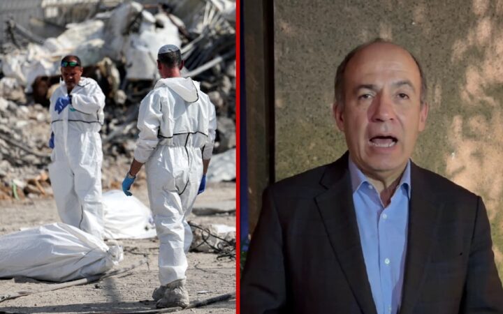 Felipe Calderón condena la 'absurda masacre' de Hamás Felipe Calderón condena la 'absurda masacre' de Hamás