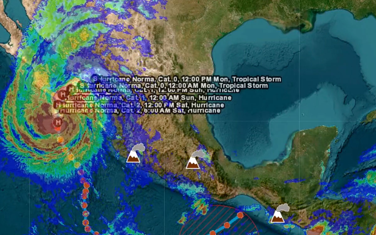 Huracán Norma: Cierra el Aeropuerto Internacional San José del Cabo