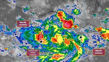 En 'estrecha vigilancia' depresión tropical Diecinueve-E al sur de Chiapas