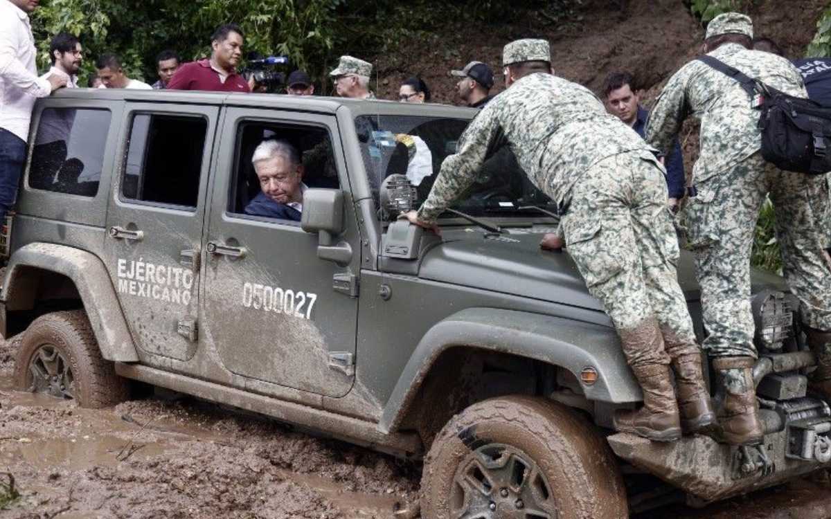 Huracán Otis: una jornada sin saldo oficial y con el gobierno ‘en camino’