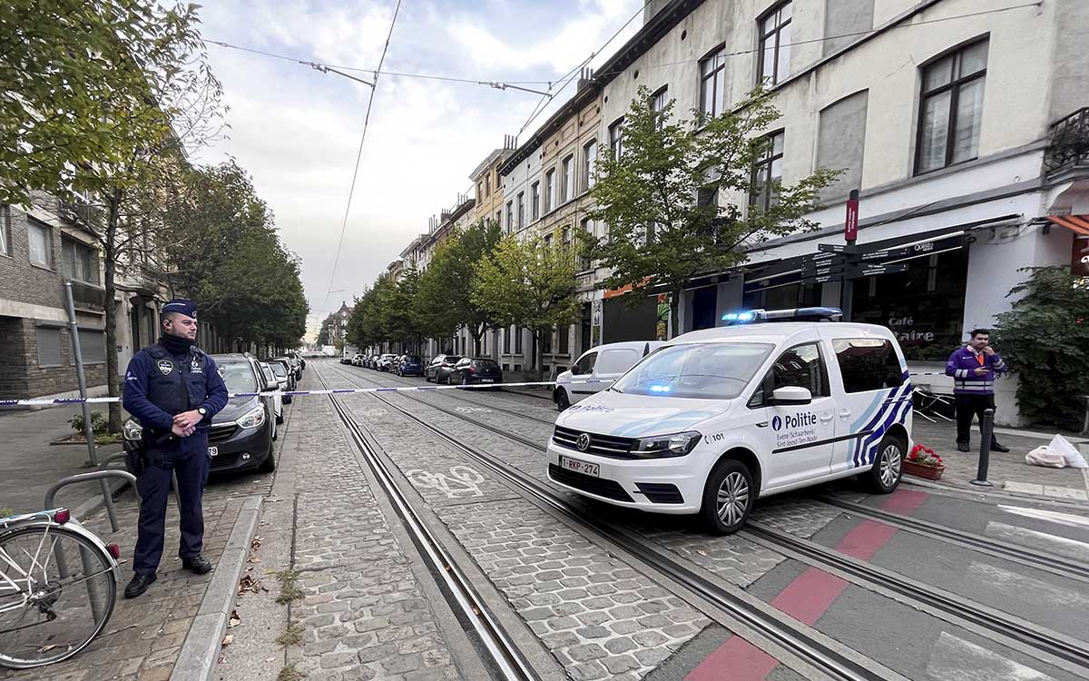Alleged Brussels bomber dies after being shot by a police officer